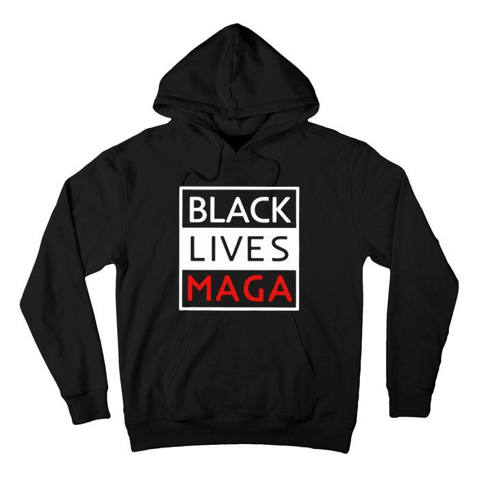 Trump Black Lives Maga Hoodie