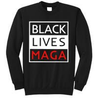 Trump Black Lives Maga Sweatshirt