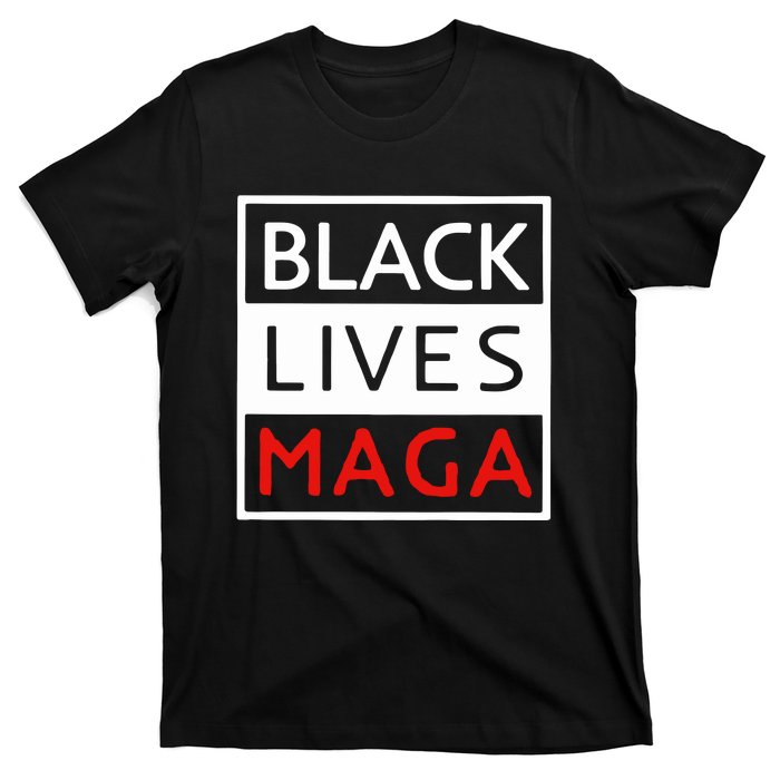 Trump Black Lives Maga T-Shirt