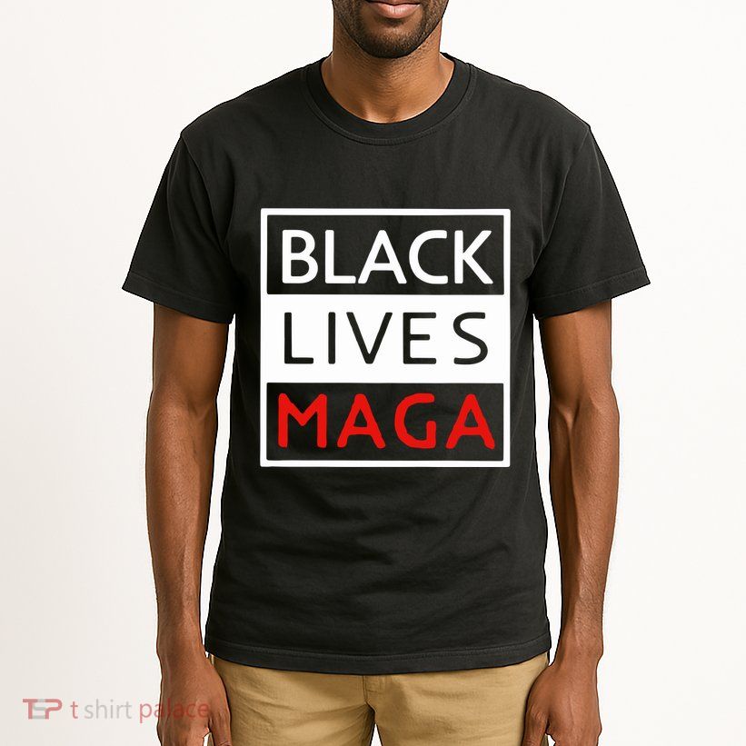 Trump Black Lives Maga Tall T-Shirt