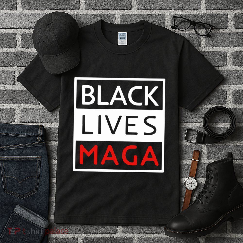 Trump Black Lives Maga Tall T-Shirt