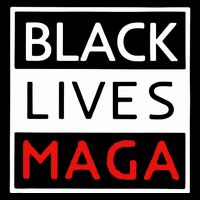 Trump Black Lives Maga 16 in Basic Backpack