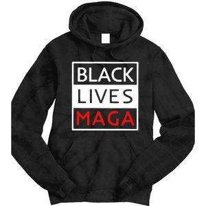 Trump Black Lives Maga Tie Dye Hoodie