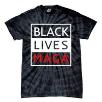 Trump Black Lives Maga Tie-Dye T-Shirt