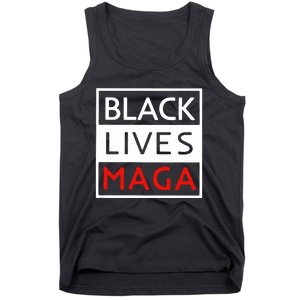 Trump Black Lives Maga Tank Top