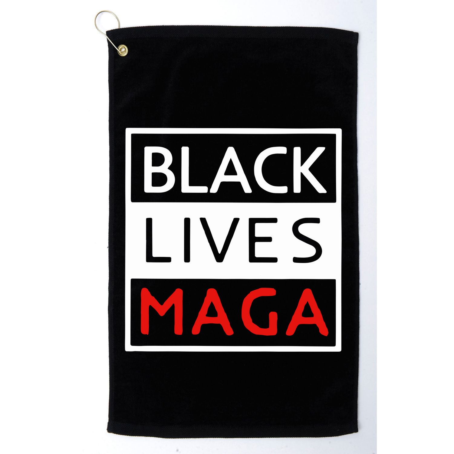 Trump Black Lives Maga Golf Towel