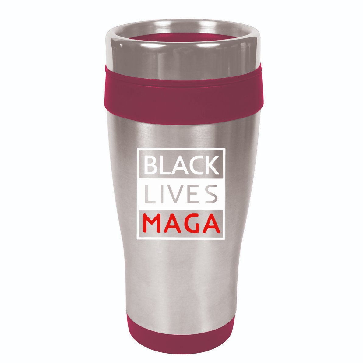 Trump Black Lives Maga 16oz Travel Tumbler