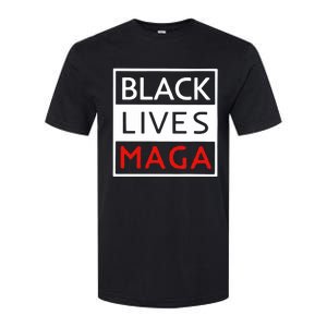 Trump Black Lives Maga Softstyle CVC T-Shirt