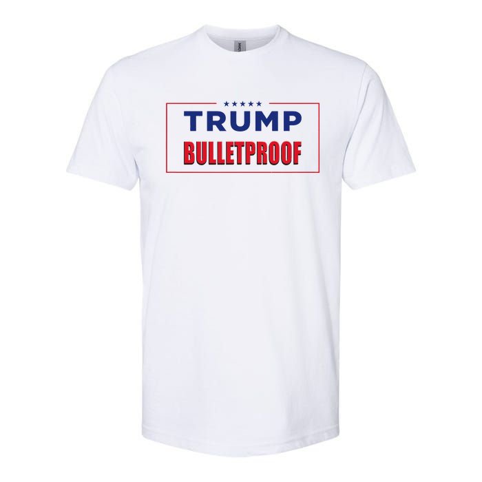 Trump Bulletproof Love And Support America Softstyle CVC T-Shirt