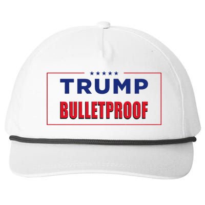 Trump Bulletproof Love And Support America Snapback Five-Panel Rope Hat