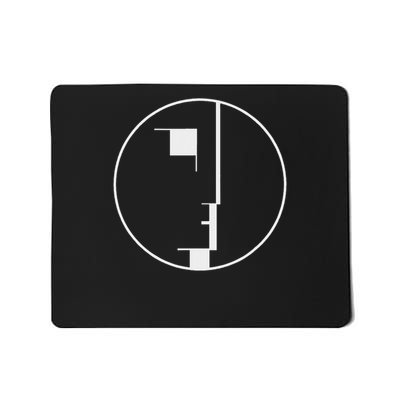 The Bauhausart Logo 100th Anniversary Of The Design School Mousepad