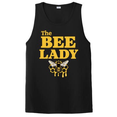 The Bee Lady Beekeeper Apiculture Bee Keeper Honeybees Beekeeping Bee Lovers PosiCharge Competitor Tank