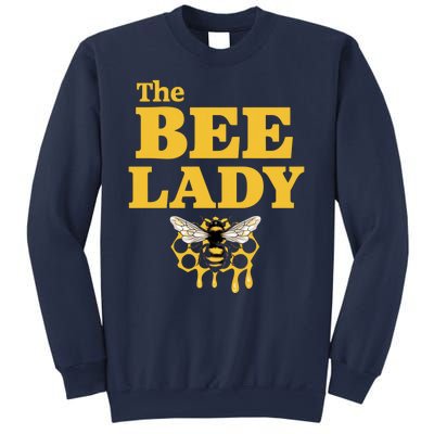 The Bee Lady Beekeeper Apiculture Bee Keeper Honeybees Beekeeping Bee Lovers Sweatshirt