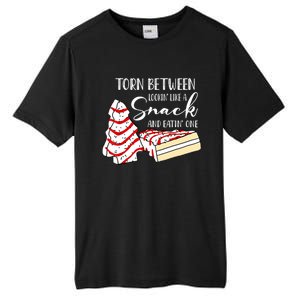 Torn Between Looking' Like A Snack And Eating' One Christmas Cute Gift Tall Fusion ChromaSoft Performance T-Shirt