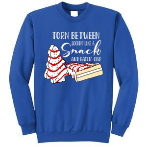 Torn Between Looking' Like A Snack And Eating' One Christmas Cute Gift Sweatshirt