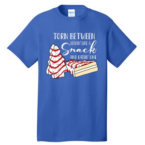 Torn Between Looking' Like A Snack And Eating' One Christmas Cute Gift Tall T-Shirt