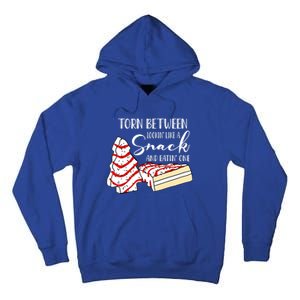 Torn Between Looking' Like A Snack And Eating' One Christmas Cute Gift Tall Hoodie