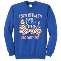 Torn Between Looking Like A Snack Or Eating One Christmas Gift Sweatshirt