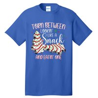 Torn Between Looking Like A Snack Or Eating One Christmas Gift Tall T-Shirt