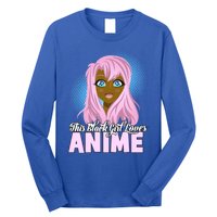 This Black Loves Anime African American Gift Long Sleeve Shirt