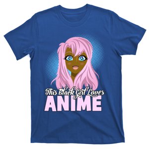 This Black Loves Anime African American Gift T-Shirt