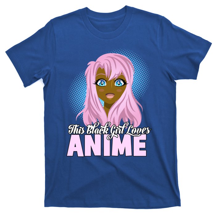 This Black Loves Anime African American Gift T-Shirt