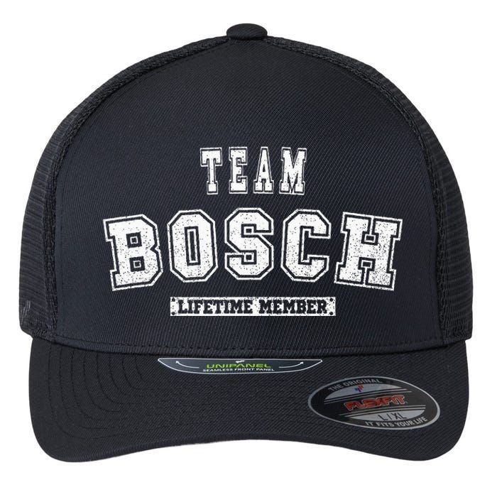 Team Bosch Lifetime Member Family Last Name Flexfit Unipanel Trucker Cap