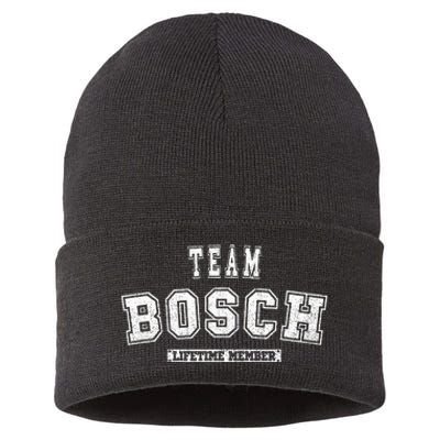 Team Bosch Lifetime Member Family Last Name Sustainable Knit Beanie