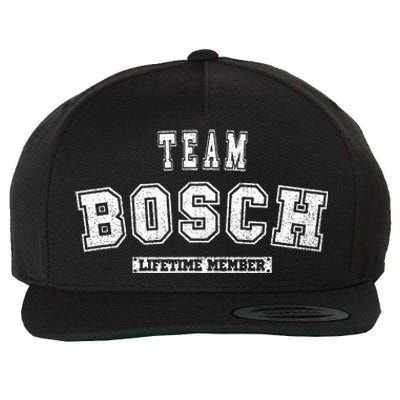 Team Bosch Lifetime Member Family Last Name Wool Snapback Cap