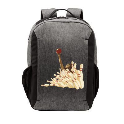 The Big Lebowski Bowling Pins Portrait Vector Backpack