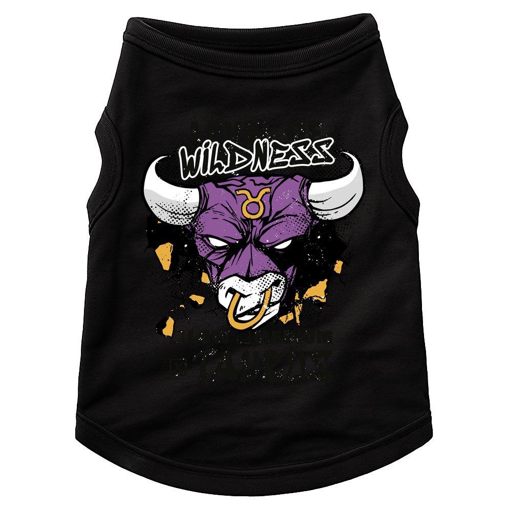 Taurus Bull Level Of Wildness Doggie Tank