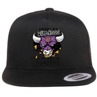 Taurus Bull Level Of Wildness Flat Bill Trucker Hat