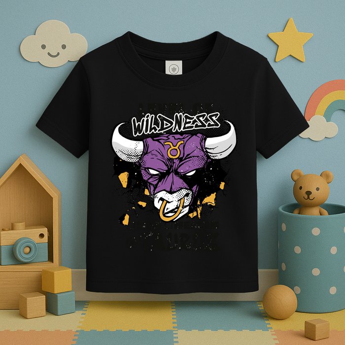 Taurus Bull Level Of Wildness Toddler T-Shirt