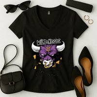 Taurus Bull Level Of Wildness Women's V-Neck T-Shirt