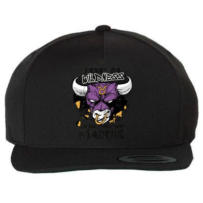 Taurus Bull Level Of Wildness Wool Snapback Cap
