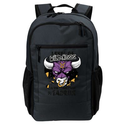 Taurus Bull Level Of Wildness Daily Commute Backpack