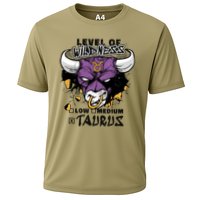 Taurus Bull Level Of Wildness Performance Shirt