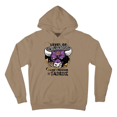 Taurus Bull Level Of Wildness Hoodie