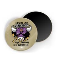 Taurus Bull Level Of Wildness Magnet