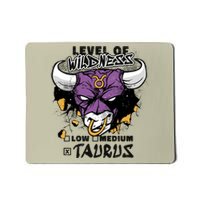 Taurus Bull Level Of Wildness Mousepad