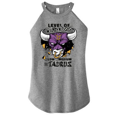 Taurus Bull Level Of Wildness Women’s Perfect Tri Rocker Tank