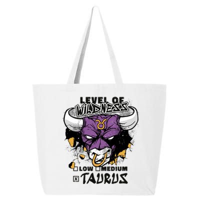 Taurus Bull Level Of Wildness 25L Jumbo Tote