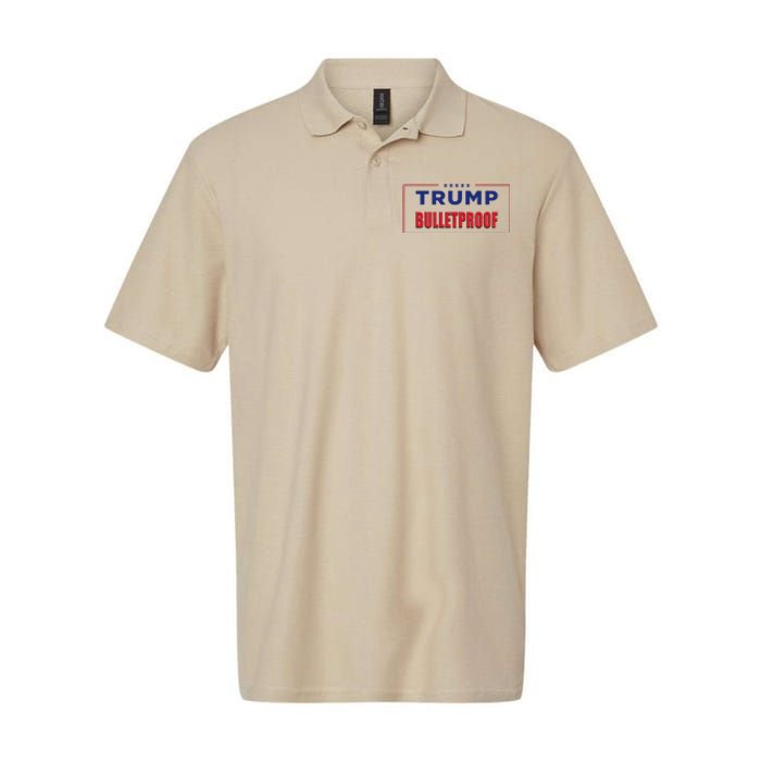 Trump Bulletproof Love And Support America Softstyle Adult Sport Polo