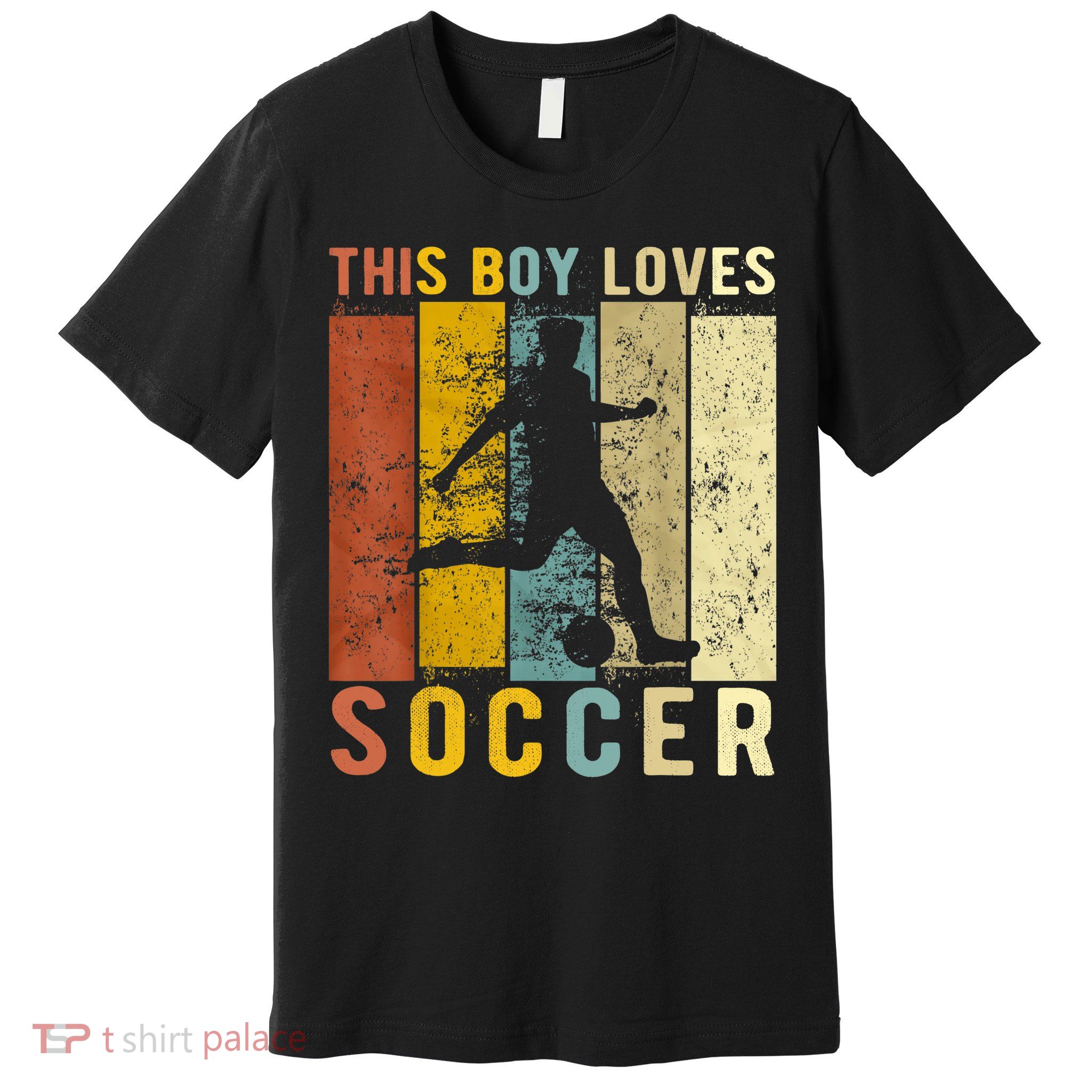 This Boy Loves Soccer Boy Soccer Premium T-Shirt