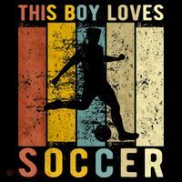 This Boy Loves Soccer Boy Soccer Baby Bodysuit