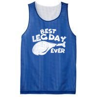 Thanksgiving Best Leg Day Ever Thanksgiving Family Gift Cool Gift Mesh Reversible Basketball Jersey Tank