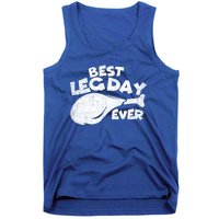 Thanksgiving Best Leg Day Ever Thanksgiving Family Gift Cool Gift Tank Top