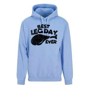 Thanksgiving Best Leg Day Ever Thanksgiving Family Gift Cool Gift Unisex Surf Hoodie