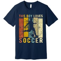 This Boy Loves Soccer Boy Soccer Premium T-Shirt