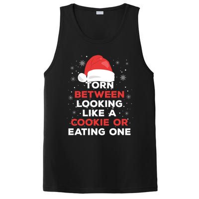 Torn Between Looking Like A Cookie And Eating One Xmas Santa Gift PosiCharge Competitor Tank